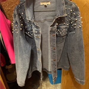 Studded Denim Jacket